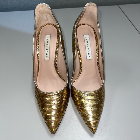 James Chan Anika II Curved Pumps Size 8 - Picture 4 of 10